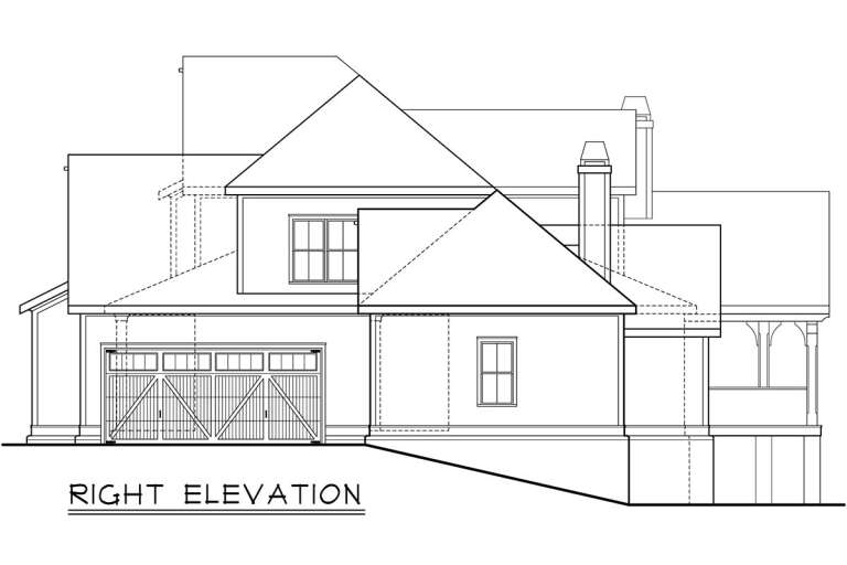 Modern Farmhouse House Plan #8594-00467 Elevation Photo