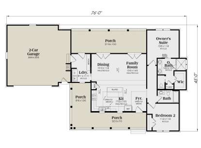 House Plan House Plan #26326 Drawing 1