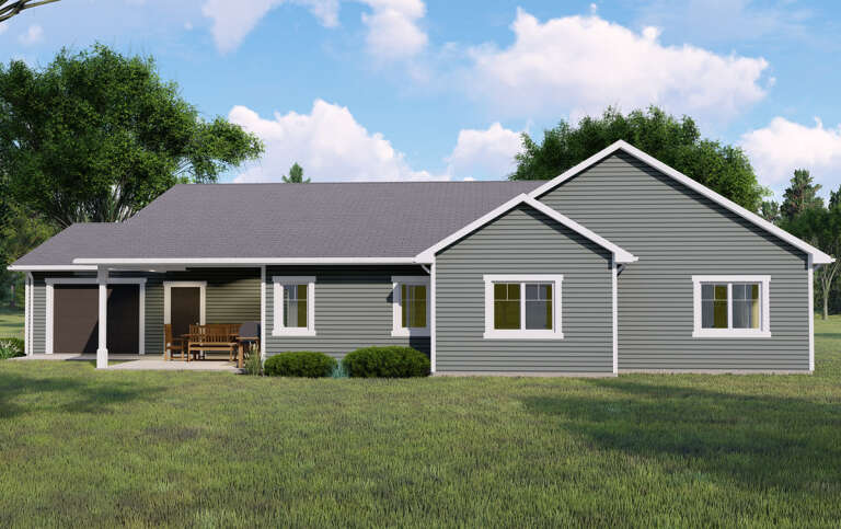 Craftsman House Plan #5032-00147 Elevation Photo