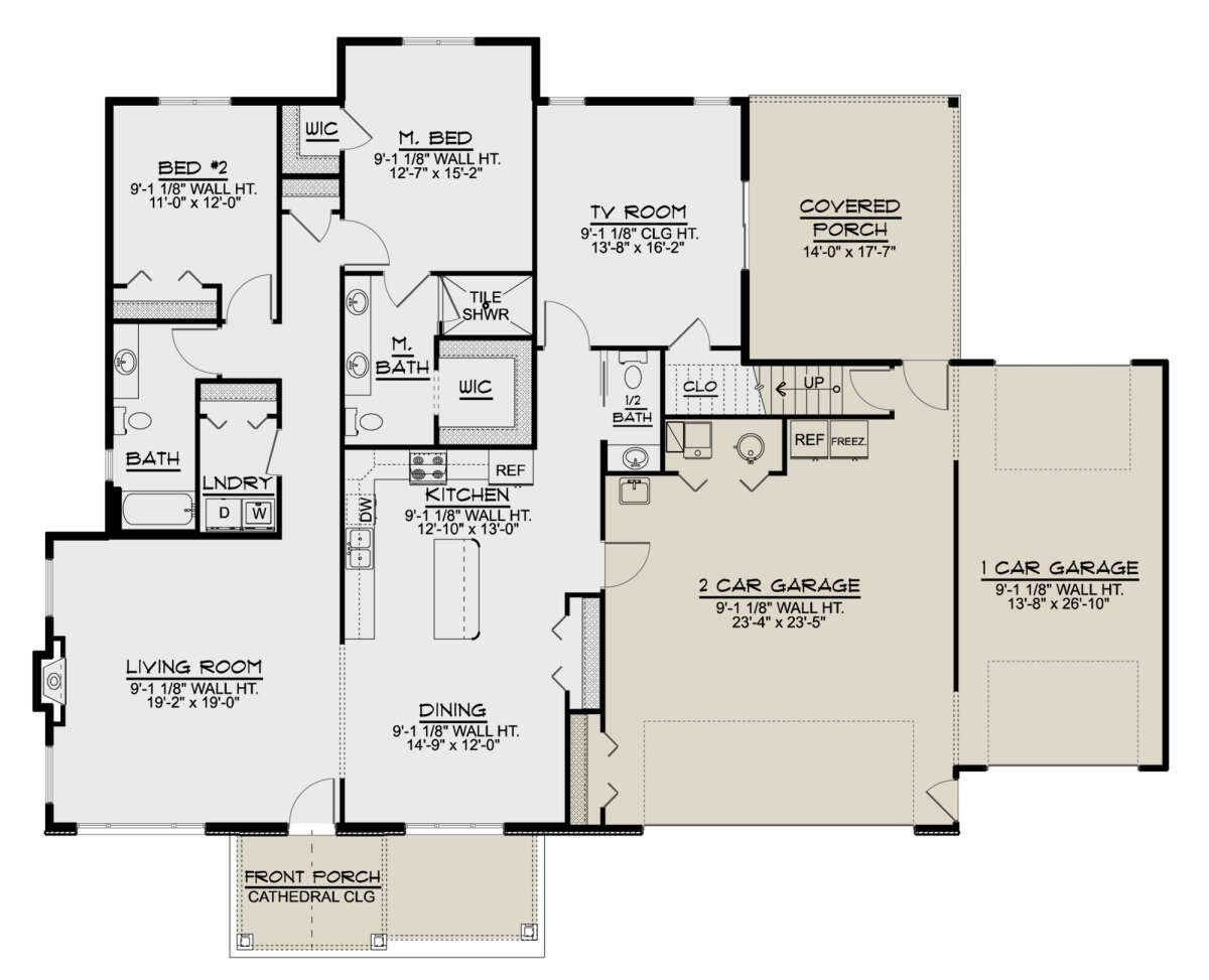 Main Floor for House Plan #5032-00147