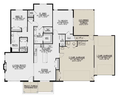 House Plan House Plan #26328 Drawing 1