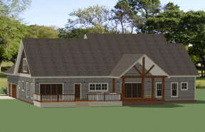 Craftsman House Plan #6849-00114 Elevation Photo