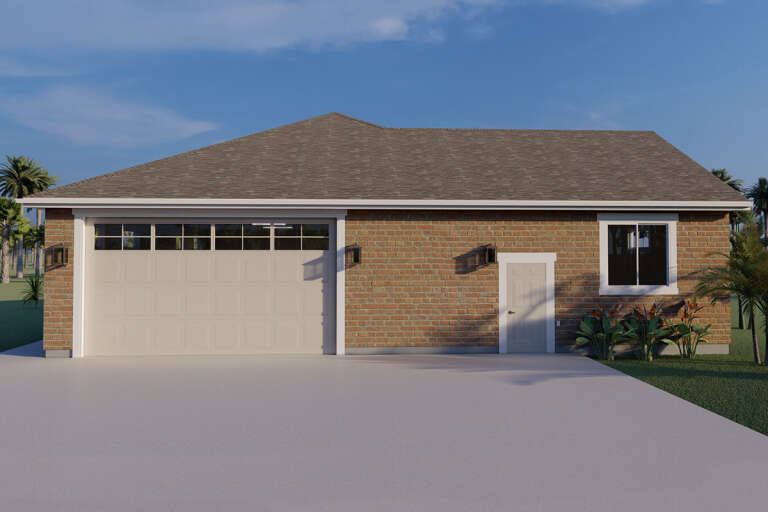 Traditional House Plan #2802-00125 Elevation Photo