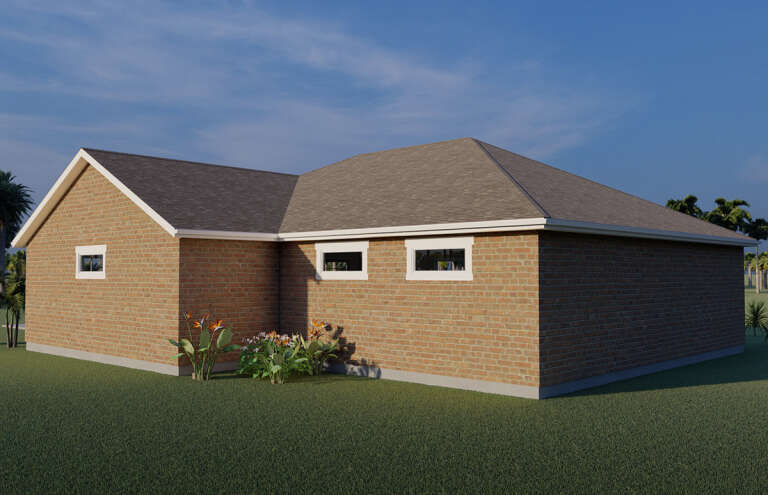 Traditional House Plan #2802-00125 Elevation Photo