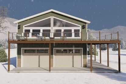 Barn House Plan #2802-00126 Elevation Photo