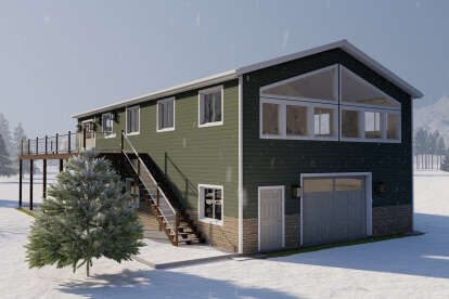 Barn House Plan #2802-00126 Elevation Photo