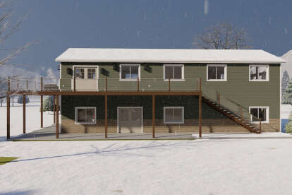 Barn House Plan #2802-00126 Elevation Photo