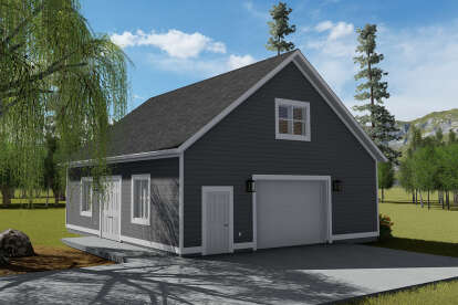 Traditional House Plan #2802-00127 Elevation Photo