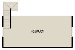 Bonus Room for House Plan #2802-00127