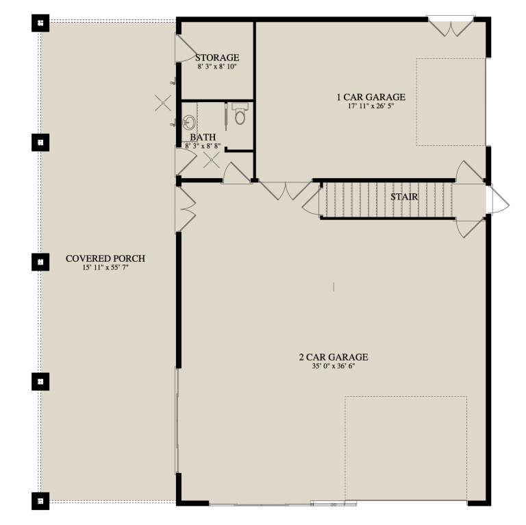 House Plan House Plan #26335 Drawing 1