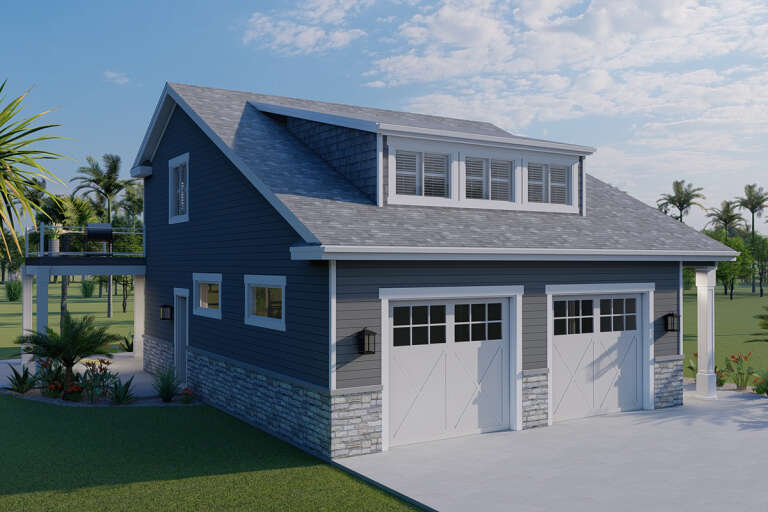 Craftsman House Plan #2802-00129 Elevation Photo