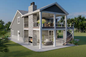 Craftsman House Plan #2802-00129 Elevation Photo