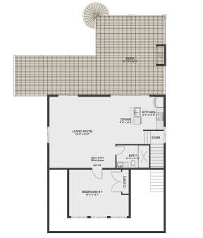 Second Floor for House Plan #2802-00129