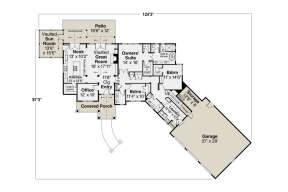 Main Floor for House Plan #035-00976