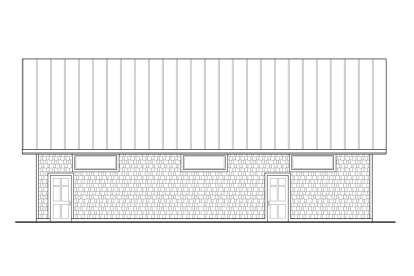 Craftsman House Plan #035-00977 Elevation Photo