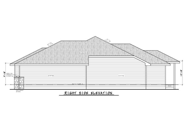 Modern House Plan #402-01727 Elevation Photo