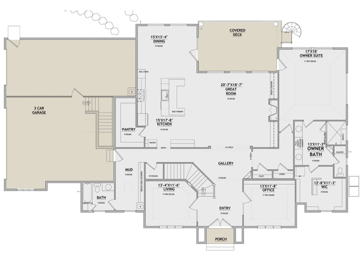 Main Floor for House Plan #8768-00024