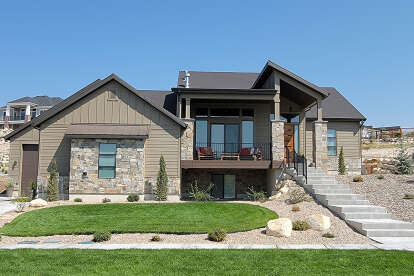Northwest House Plan #8768-00025 Elevation Photo