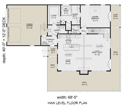 Main Floor for House Plan #940-00418