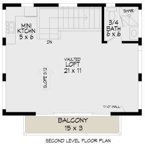 Second Floor for House Plan #940-00419