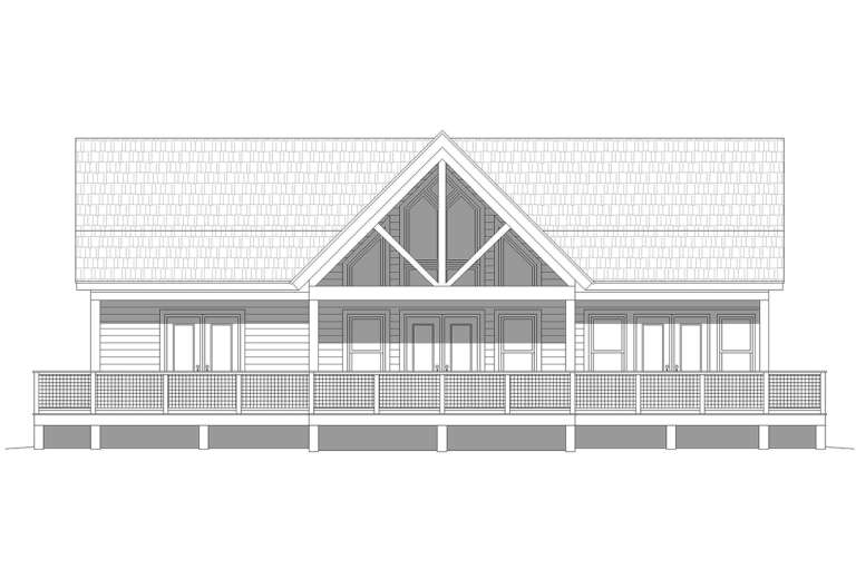 Country House Plan #940-00420 Elevation Photo
