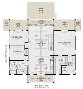 Main Floor for House Plan #940-00420
