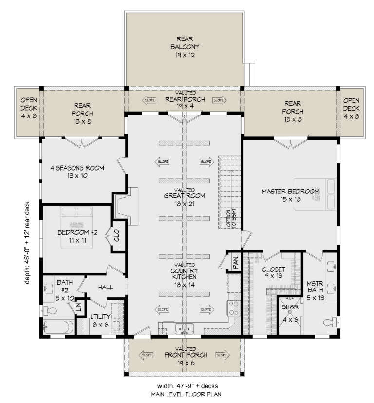 House Plan House Plan #26347 Drawing 1