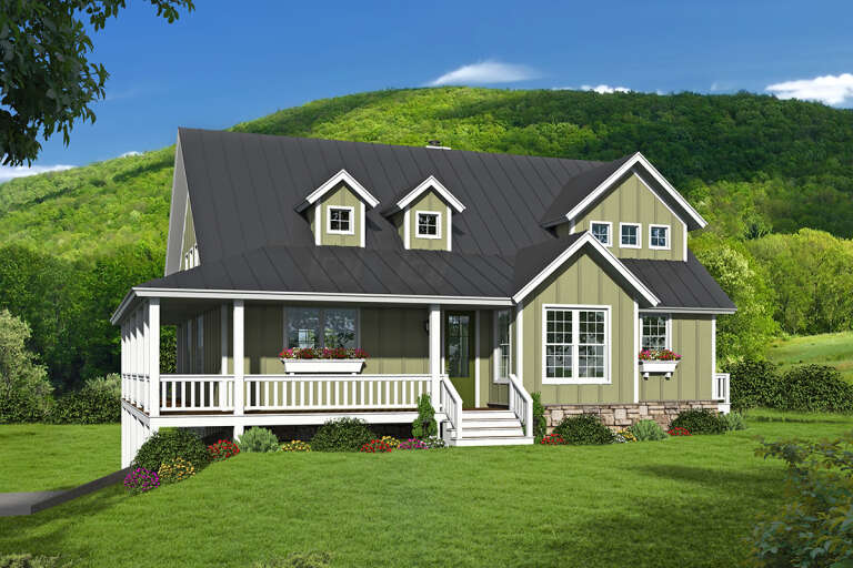 House Plan House Plan #26348 Front Elevation 