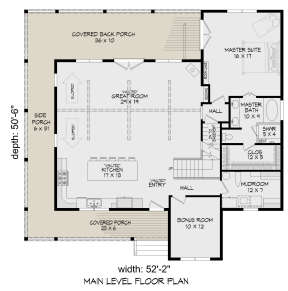 Main Floor for House Plan #940-00421