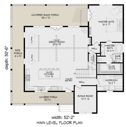 Main Floor for House Plan #940-00421