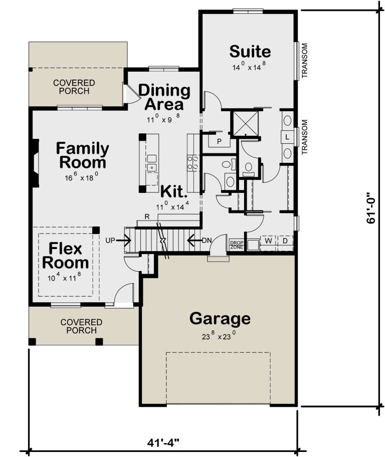 House Plan House Plan #26349 Drawing 1