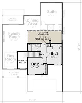 Second Floor for House Plan #402-01728
