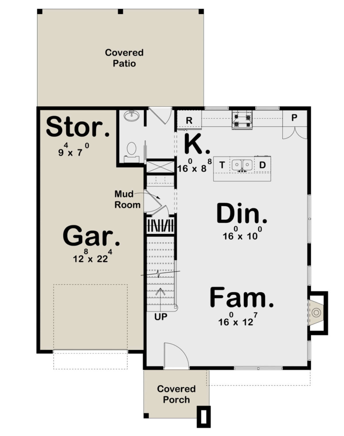 Main Floor for House Plan #963-00631