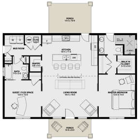 Main Floor for House Plan #2699-00033