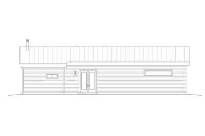 Modern House Plan #940-00422 Elevation Photo