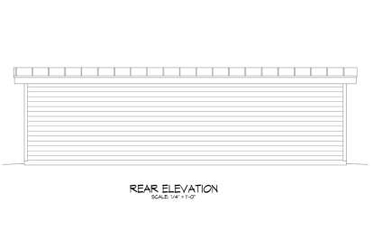 Modern House Plan #940-00423 Elevation Photo