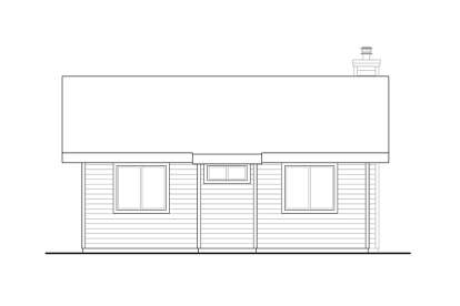 Cottage House Plan #035-00981 Elevation Photo