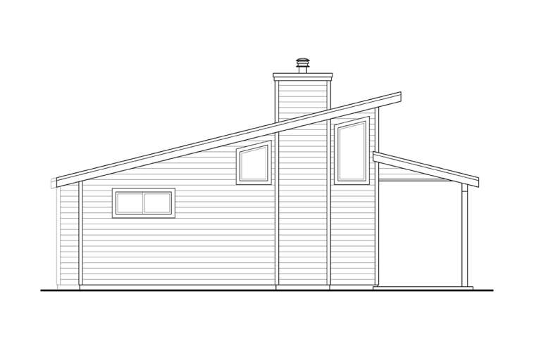 Cottage House Plan #035-00981 Elevation Photo