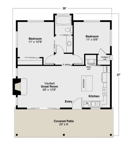 House Plan House Plan #26357 Drawing 1