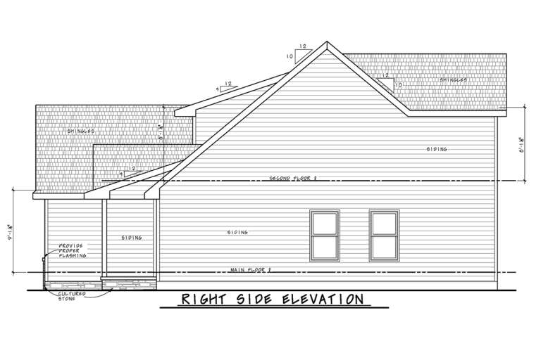 Country House Plan #402-01729 Elevation Photo