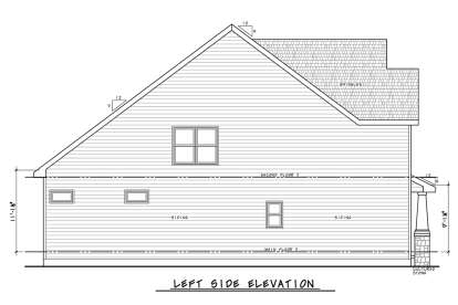 Craftsman House Plan #402-01731 Elevation Photo