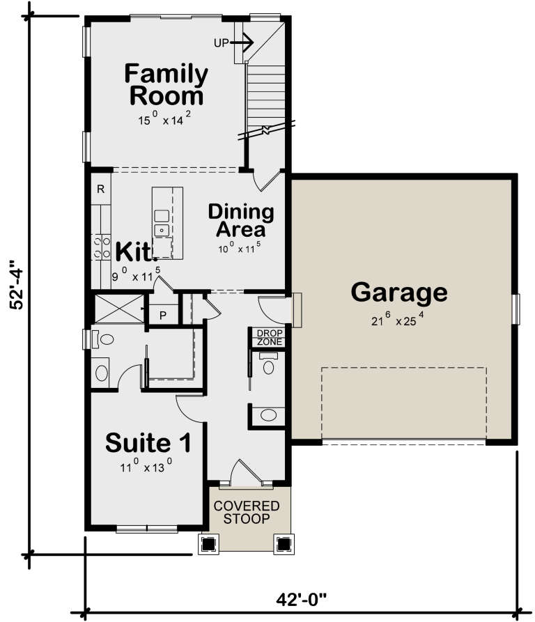 House Plan House Plan #26360 Drawing 1