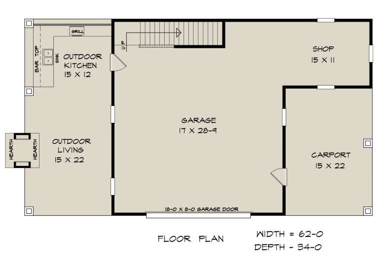 House Plan House Plan #26361 Drawing 1