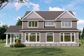 Country House Plan #5032-00148 Elevation Photo