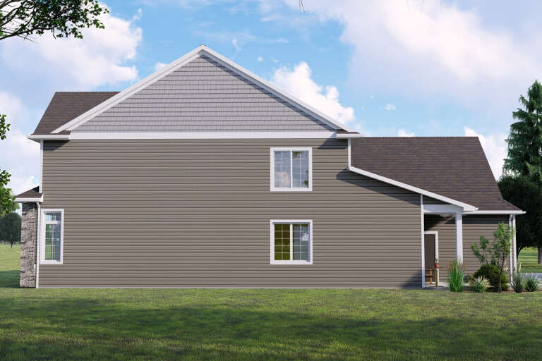 Country House Plan #5032-00148 Elevation Photo