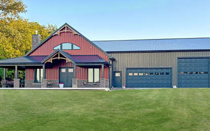 Barn House Plan #5032-00151 Build Photo