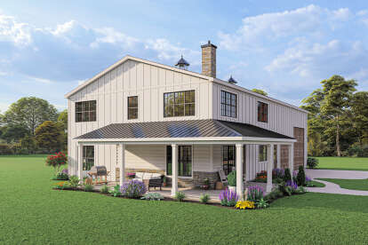 Barn House Plan #5032-00152 Elevation Photo