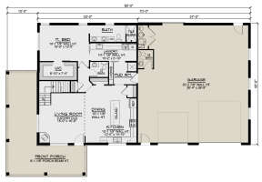 Main Floor for House Plan #5032-00152