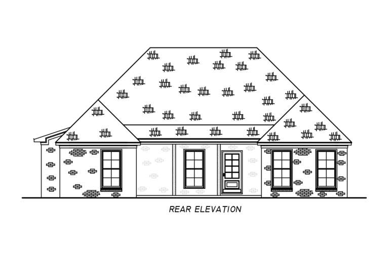 Traditional House Plan #9279-00050 Elevation Photo