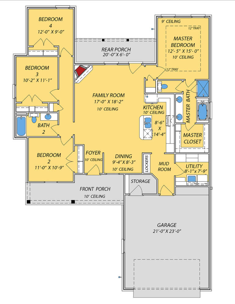 House Plan House Plan #26369 Drawing 1